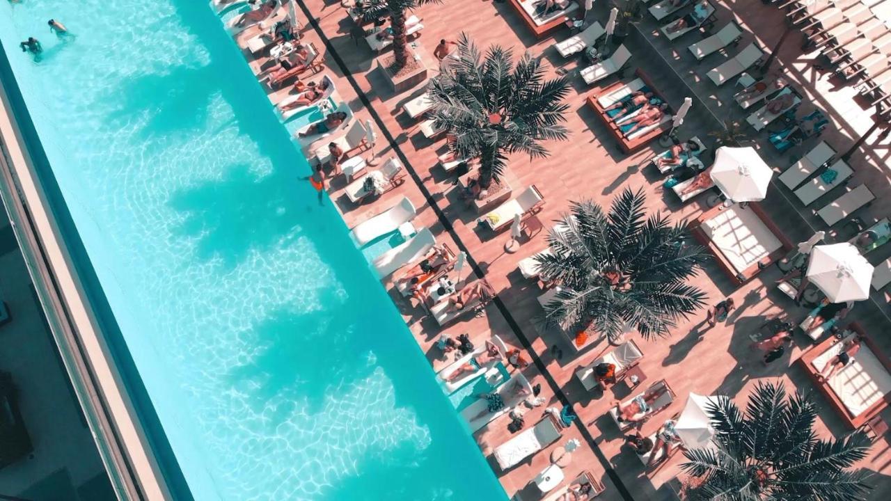 国际酒店-赌场和高层套房 金沙 外观 照片 The pool at the W South Beach